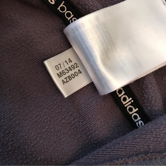 Adidas Basketball Hoodie Sweatshirt Adult Size Large Black Grey Unisex - Picture 9 of 9